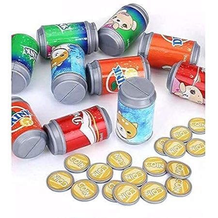Cartoon Themed Money Bank And Vending Machine
