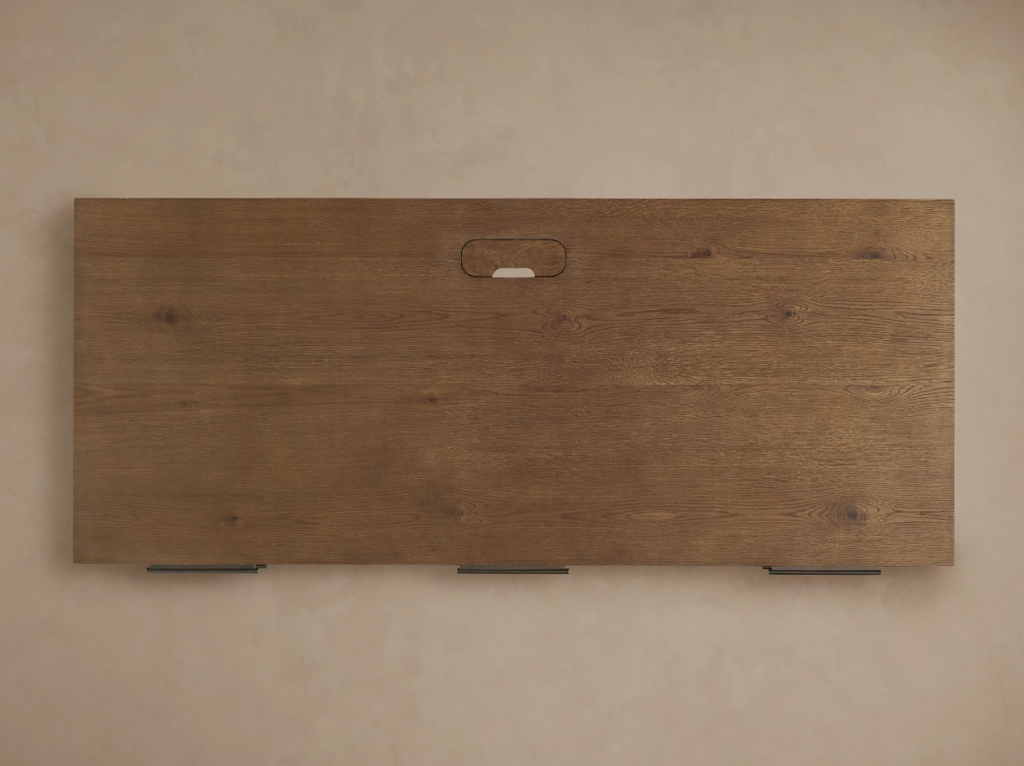 Mid-Century Walnut Executive Desk