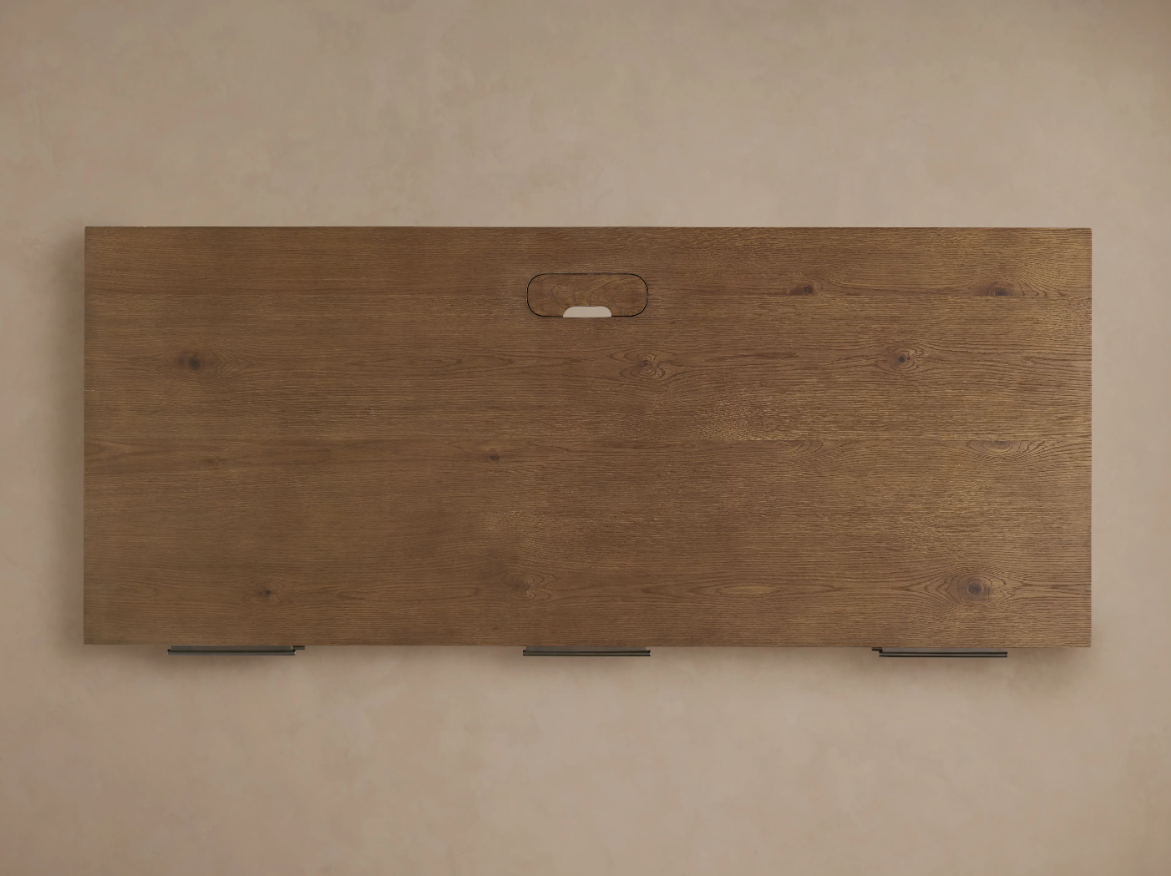 Mid-Century Walnut Executive Desk