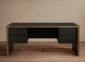 Modern Blackwood Executive Desk