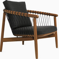 Modern Woven Armchair